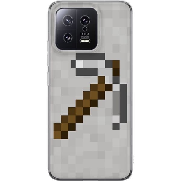 Xiaomi 13 Läpinäkyvä kuori Minecraft Työkalut