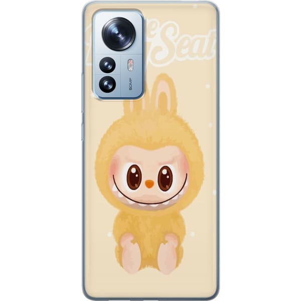 Xiaomi 12 Pro Läpinäkyvä kuori Pop mart labubu