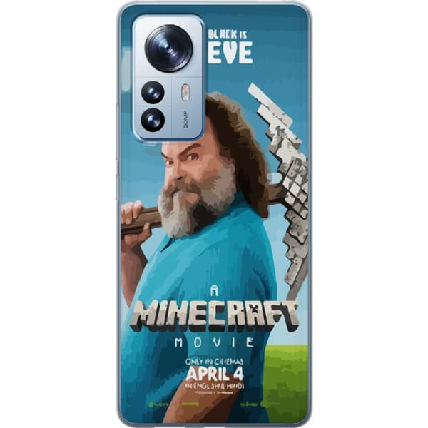 Xiaomi 12 Pro Läpinäkyvä kuori Minecraft-elokuva