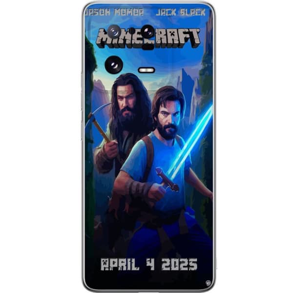 Xiaomi 13 Pro Läpinäkyvä kuori Minecraft-elokuva