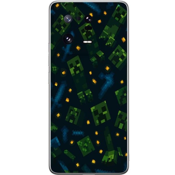 Xiaomi 13 Pro Gennemsigtig cover Minecraft Dungeons Mob