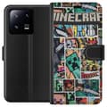 Miniatyrbillede 1 af 3: Xiaomi 13 Pro Tegnebogsetui Minecraft Kunst