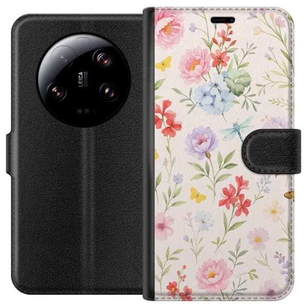 Xiaomi 13 Ultra Lompakkokotelo Kukat