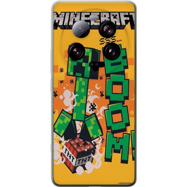 Xiaomi 13 Ultra Läpinäkyvä kuori Minecraft Boom
