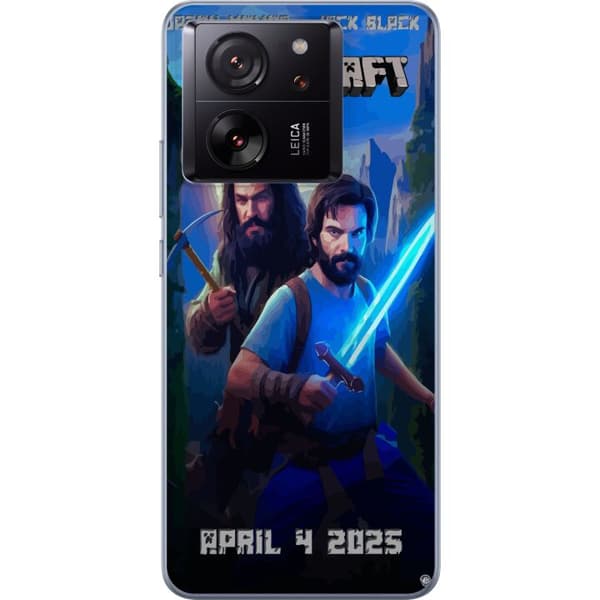 Xiaomi 13T Pro Läpinäkyvä kuori Minecraft-elokuva