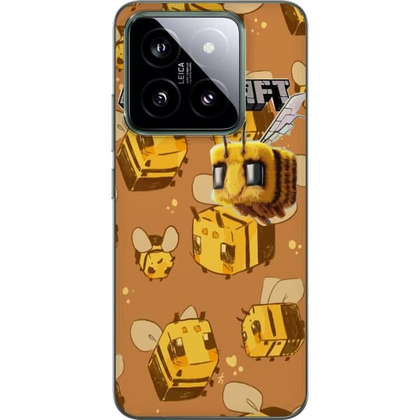 Xiaomi 14 Gennemsigtig cover Minecraft Bi