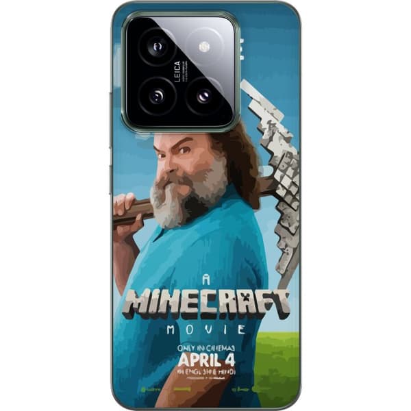 Xiaomi 14 Gjennomsiktig deksel En Minecraft-film