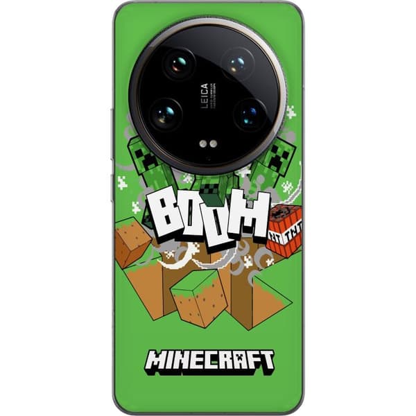 Xiaomi 14 Ultra Gennemsigtig cover Minecraft Boom