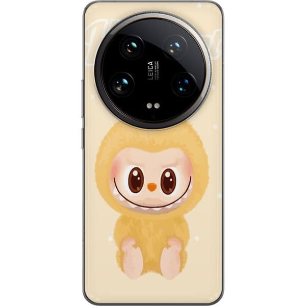 Xiaomi 14 Ultra Gjennomsiktig deksel Pop mart labubu