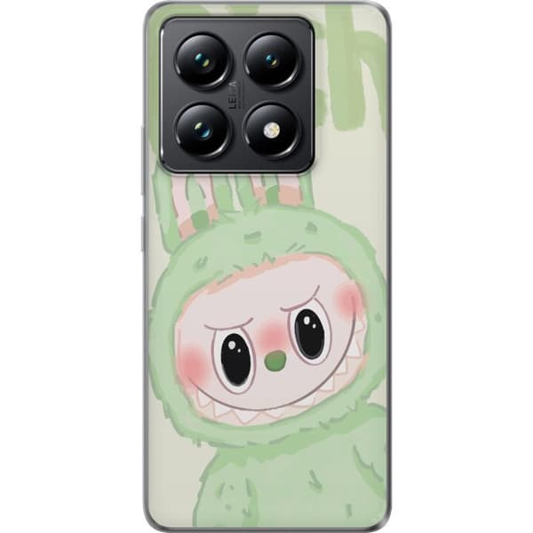 Xiaomi 14T Pro Gjennomsiktig deksel Pop mart labubu