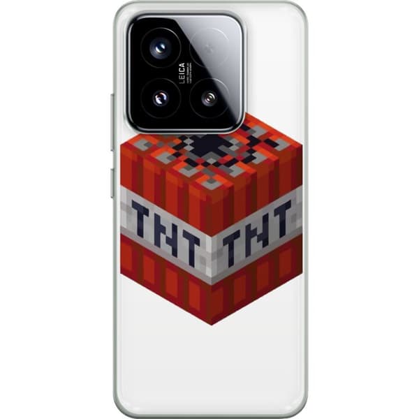 Xiaomi 15 Läpinäkyvä kuori Minecraft TNT