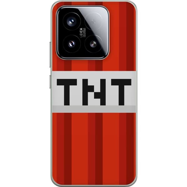 Xiaomi 15 Gennemsigtig cover Minecraft TNT