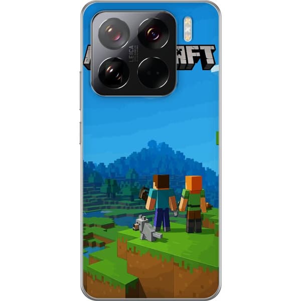 Xiaomi 15 Pro Läpinäkyvä kuori Minecraft Key Art