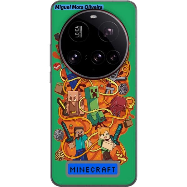 Xiaomi 15 Ultra Läpinäkyvä kuori Minecraft