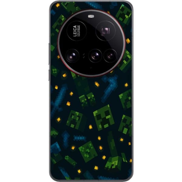Xiaomi 15 Ultra Gjennomsiktig deksel Minecraft Dungeons Mob