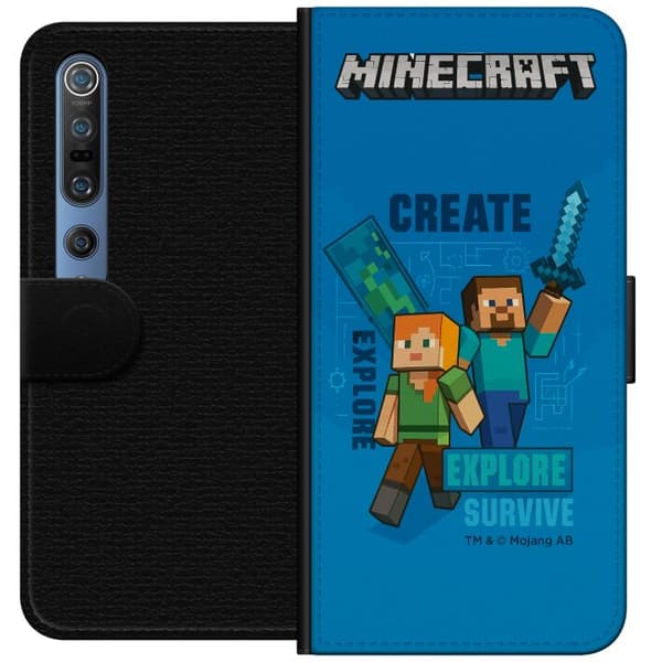 Xiaomi Mi 10 Pro 5G Lompakkokotelo Minecraft Luolastot