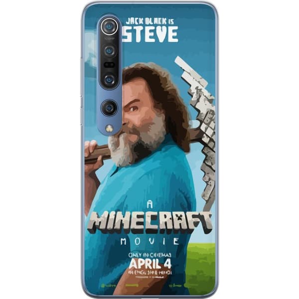 Xiaomi Mi 10 Pro 5G Gennemsigtig cover En Minecraft-film