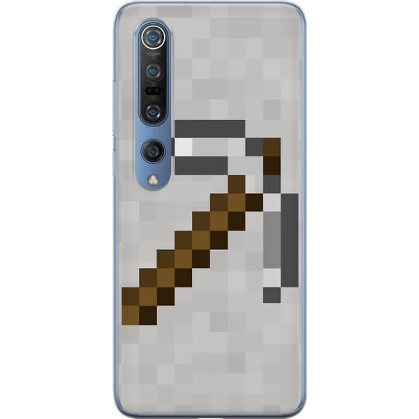Xiaomi Mi 10 Pro 5G Genomskinligt Skal Minecraft Tools