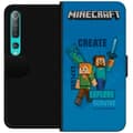 Miniatyrbild 1 av 3: Xiaomi Mi 10 5G Plånboksfodral Minecraft Caves