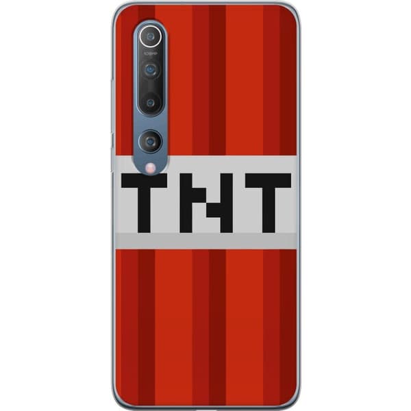 Xiaomi Mi 10 5G Gennemsigtig cover Minecraft TNT