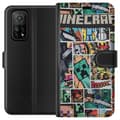Miniatyrbilde 1 av 3: Xiaomi Mi 10T Pro 5G Lommeboketui Minecraft Kunsthåndverk