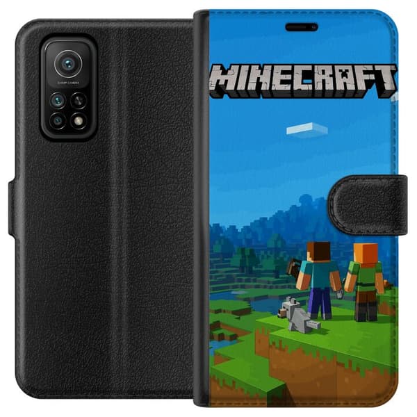 Xiaomi Mi 10T Pro 5G Plånboksfodral Minecraft Key Art