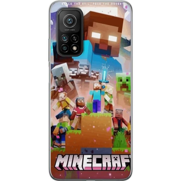 Xiaomi Mi 10T 5G Genomskinligt Skal Minecraft