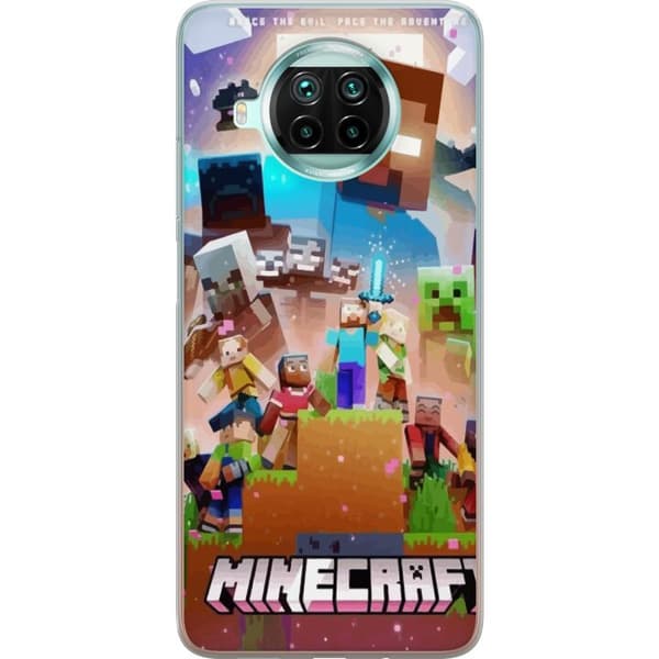 Xiaomi Mi 10T Lite 5G Gjennomsiktig deksel Minecraft