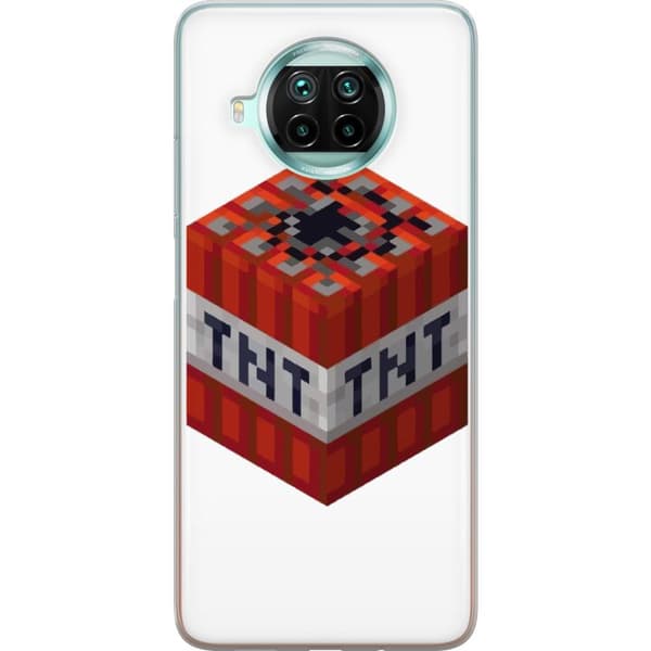 Xiaomi Mi 10T Lite 5G Gennemsigtig cover Minecraft TNT