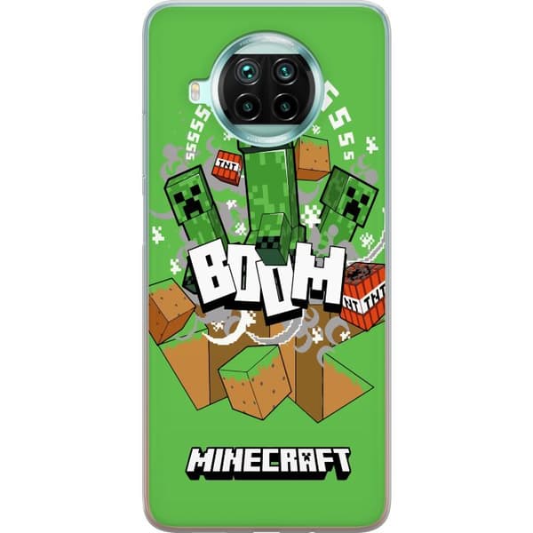 Xiaomi Mi 10T Lite 5G Gjennomsiktig deksel Minecraft Boom