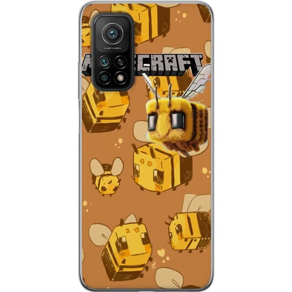 Xiaomi Mi 10T Pro 5G Genomskinligt Skal Minecraft Bi
