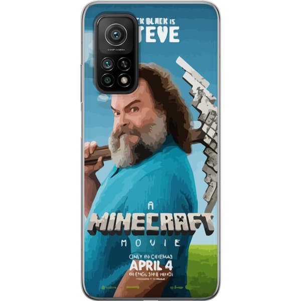 Xiaomi Mi 10T Pro 5G Läpinäkyvä kuori Minecraft-elokuva