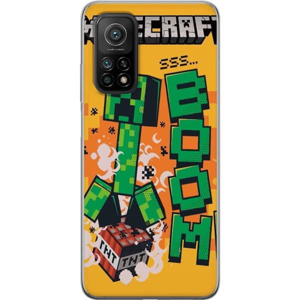 Xiaomi Mi 10T Pro 5G Gennemsigtig cover Minecraft Boom