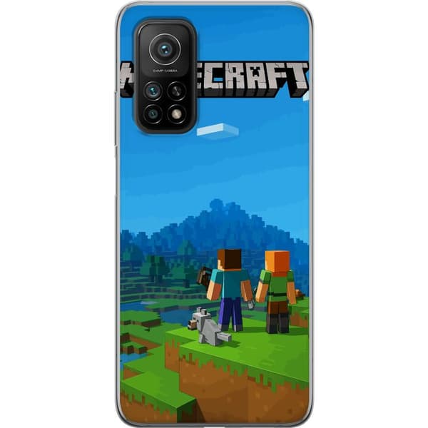 Xiaomi Mi 10T Pro 5G Gjennomsiktig deksel Minecraft Key Art