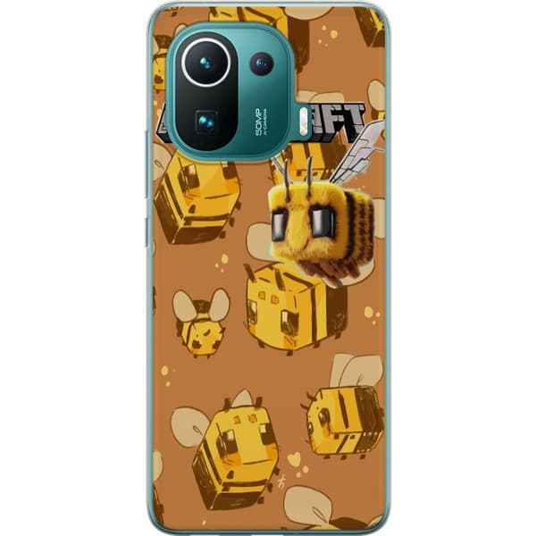 Xiaomi Mi 11 Pro Gjennomsiktig deksel Minecraft Bi