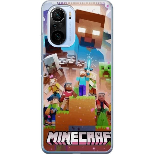 Xiaomi Mi 11i Läpinäkyvä kuori Minecraft