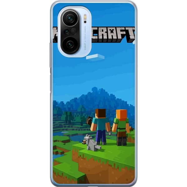 Xiaomi Mi 11i Gennemsigtig cover Minecraft Key Art