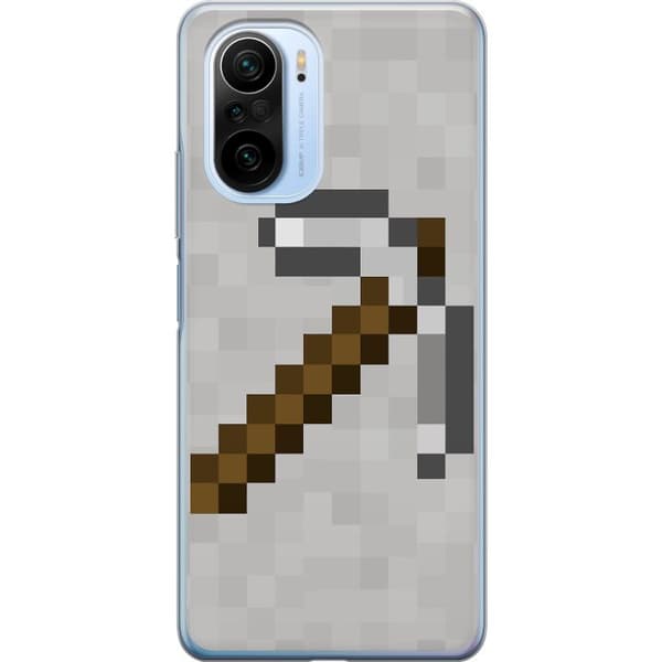 Xiaomi Mi 11i Läpinäkyvä kuori Minecraft Työkalut