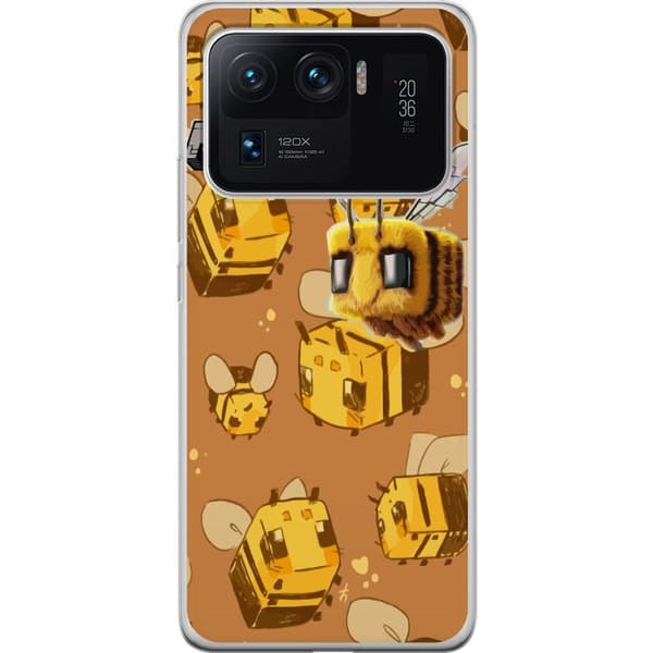 Xiaomi Mi 11 Ultra Läpinäkyvä kuori Minecraft Bi