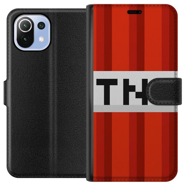 Xiaomi Mi 11 Lite Lompakkokotelo Minecraft TNT