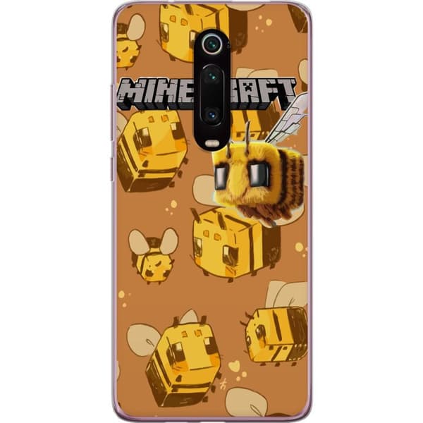 Xiaomi Mi 9T Pro  Läpinäkyvä kuori Minecraft Bi