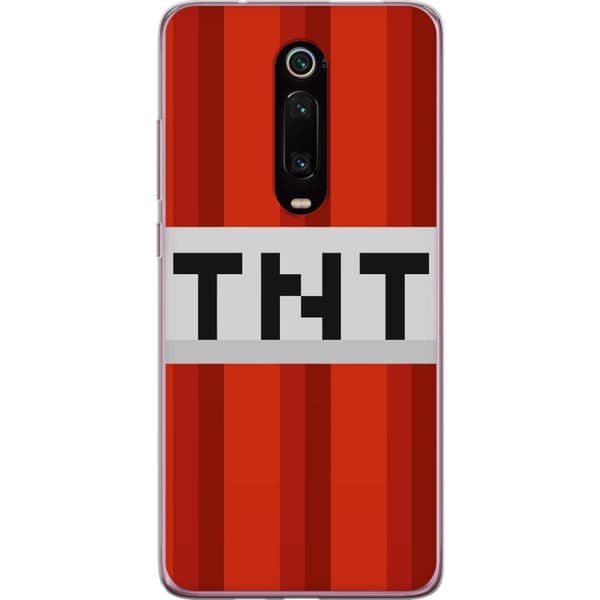 Xiaomi Mi 9T Pro Gennemsigtig cover Minecraft TNT