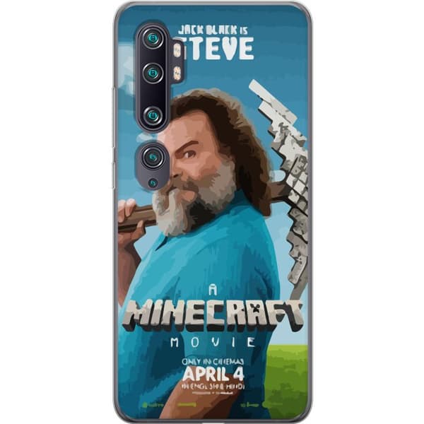 Xiaomi Mi Note 10 Gennemsigtig cover En Minecraft-film