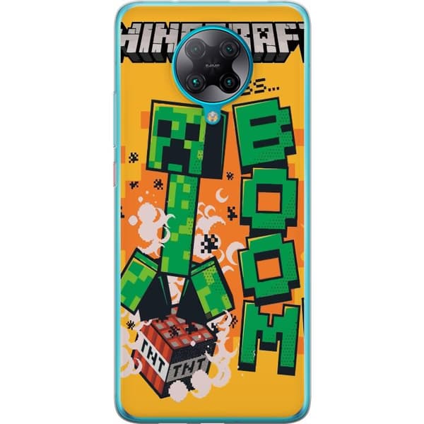 Xiaomi Poco F2 Pro Genomskinligt Skal Minecraft Boom
