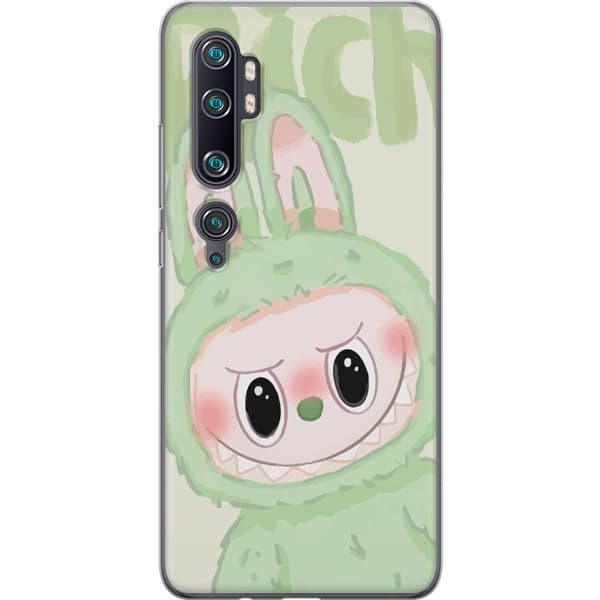 Xiaomi Mi Note 10 Pro Gjennomsiktig deksel Pop mart labubu