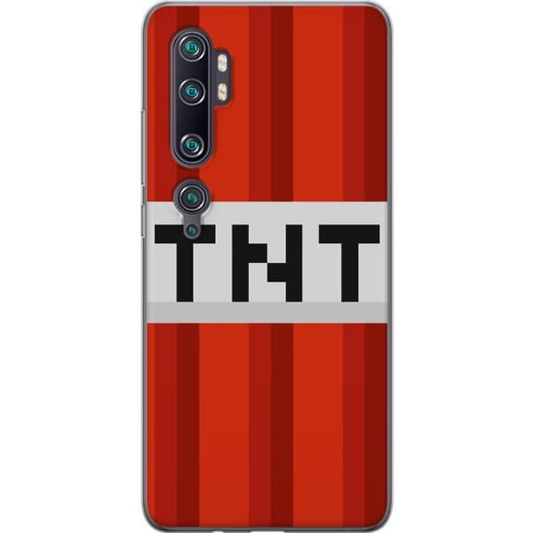 Xiaomi Mi Note 10 Pro Genomskinligt Skal Minecraft TNT
