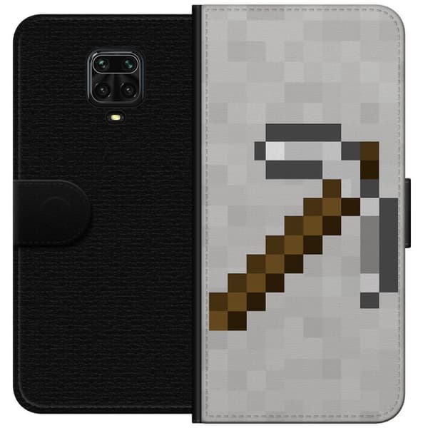 Xiaomi Redmi Note 9 Pro Lommeboketui Minecraft Verktøy