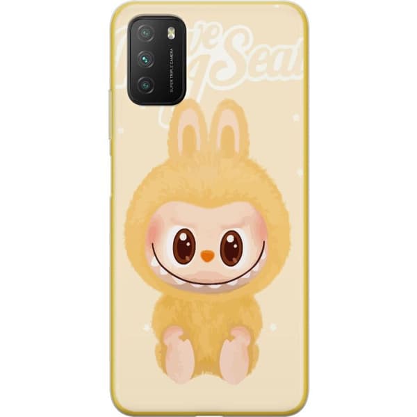 Xiaomi Poco M3 Gennemsigtig cover Pop mart labubu
