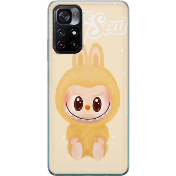 Xiaomi Poco M4 Pro 5G Gennemsigtig cover Pop mart labubu