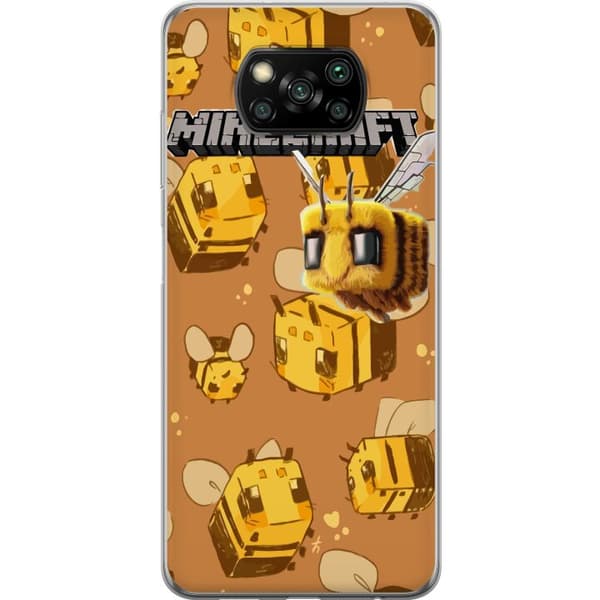 Xiaomi Poco X3 NFC Gennemsigtig cover Minecraft Bi